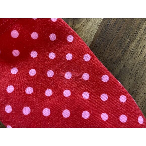 Matilda Jane Moments With You Cheerful Day Red Floral Polka Dot Knit Tunic 4 - Picture 7 of 9